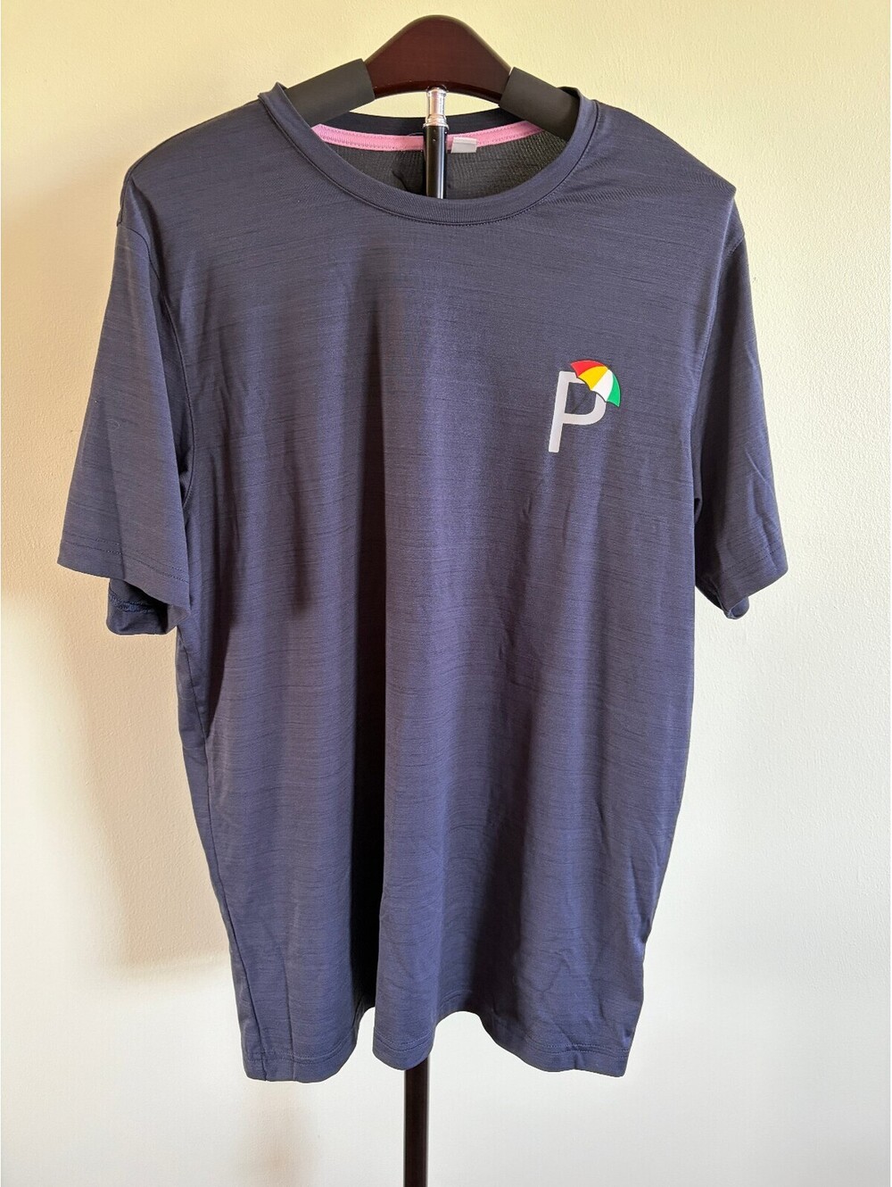 Puma x Arnold Palmer Cloudspun Golf T-Shirt Men’s XL Navy Drink Graphic